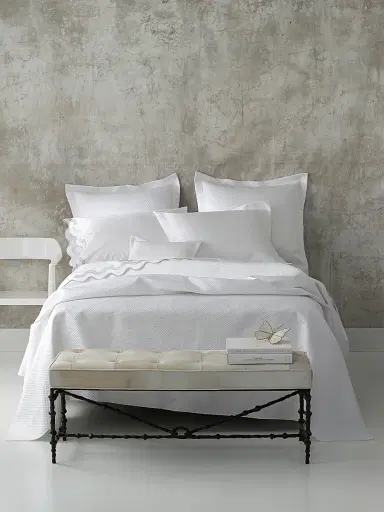 Matouk Alba Quilt & Sham Collection | Thumbnail 1 Matouk Alba Quilt & Sham Collection | Thumbnail 1