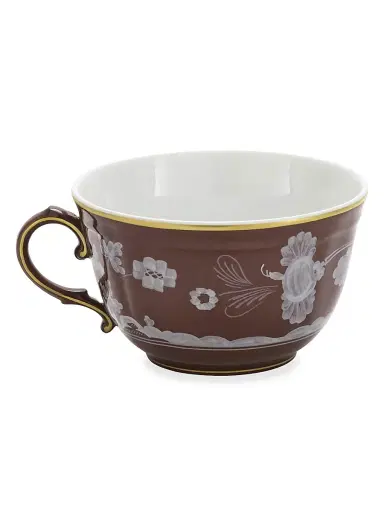 GINORI 1735 Oriente Italiano Gold-Rimmed Tea Cup | Thumbnail 1 GINORI 1735 Oriente Italiano Gold-Rimmed Tea Cup | Thumbnail 1