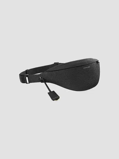 MAISON de SABRÉ Leather Sling Bag - Black Caviar | Thumbnail 4 MAISON de SABRÉ Leather Sling Bag - Black Caviar | Thumbnail 4