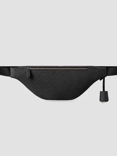 MAISON de SABRÉ Leather Sling Bag - Black Caviar | Thumbnail 5 MAISON de SABRÉ Leather Sling Bag - Black Caviar | Thumbnail 5