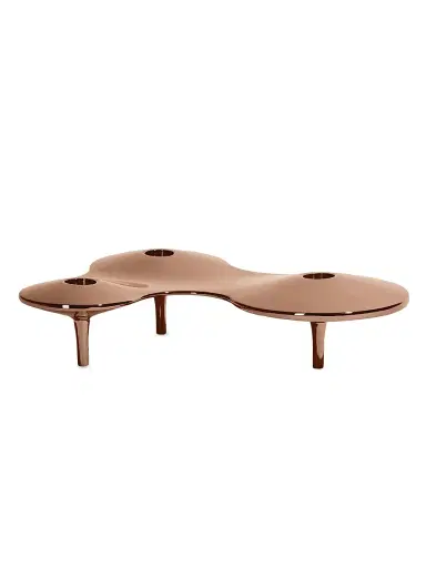 Zaha Hadid Design Cell Triple Stainless Steel Candle Holder | Thumbnail 2 Zaha Hadid Design Cell Triple Stainless Steel Candle Holder | Thumbnail 2