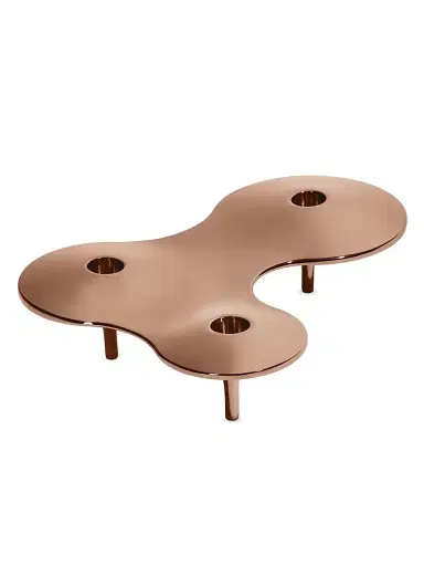 Zaha Hadid Design Cell Triple Stainless Steel Candle Holder | Thumbnail 1 Zaha Hadid Design Cell Triple Stainless Steel Candle Holder | Thumbnail 1