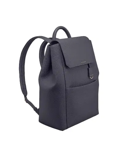MAISON de SABRÉ Women's Large Leather Soft Backpack - Graphite Grey | Thumbnail 1 MAISON de SABRÉ Women's Large Leather Soft Backpack - Graphite Grey | Thumbnail 1