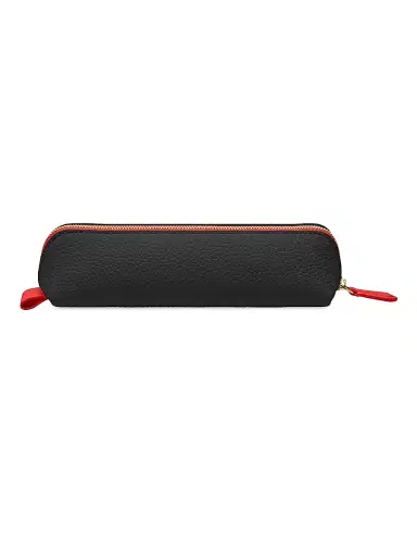 MAISON de SABRÉ Leather Pencil Case - Rouge Noir | Thumbnail 4 MAISON de SABRÉ Leather Pencil Case - Rouge Noir | Thumbnail 4