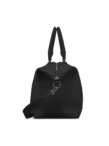 MAISON de SABRÉ Men's Large Leather Weekender Bag - Black Caviar | Thumbnail 4 MAISON de SABRÉ Men's Large Leather Weekender Bag - Black Caviar | Thumbnail 4