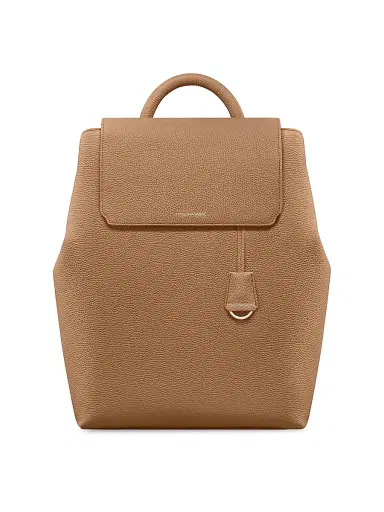 MAISON de SABRÉ Women's Medium Leather Soft Backpack - Sandstone Brown | Thumbnail 1 MAISON de SABRÉ Women's Medium Leather Soft Backpack - Sandstone Brown | Thumbnail 1
