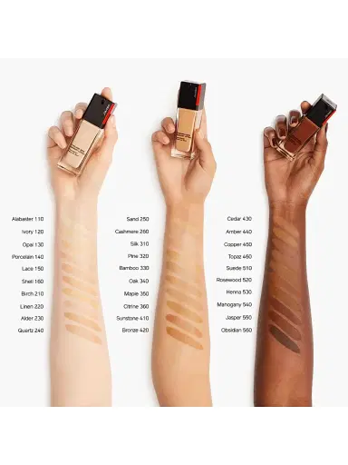 Shiseido Women's SYNCHRO SKIN RADIANT LIFTING Foundation SPF 30 - 440 Amber | Thumbnail 4 Shiseido Women's SYNCHRO SKIN RADIANT LIFTING Foundation SPF 30 - 440 Amber | Thumbnail 4