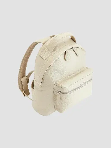 Royce New York Women's Leather Travel Backpack - Taupe | Thumbnail 2 Royce New York Women's Leather Travel Backpack - Taupe | Thumbnail 2