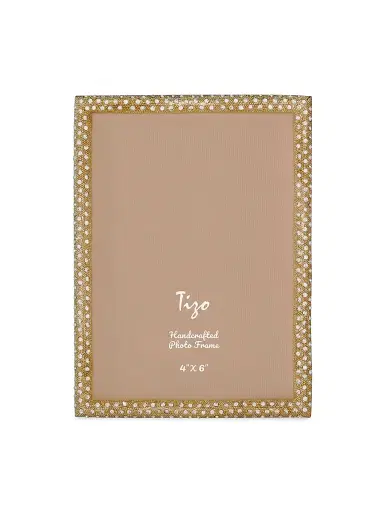Tizo Crystal Jeweled Frame - Gold 8 x 10 | Thumbnail 1 Tizo Crystal Jeweled Frame - Gold 8 x 10 | Thumbnail 1