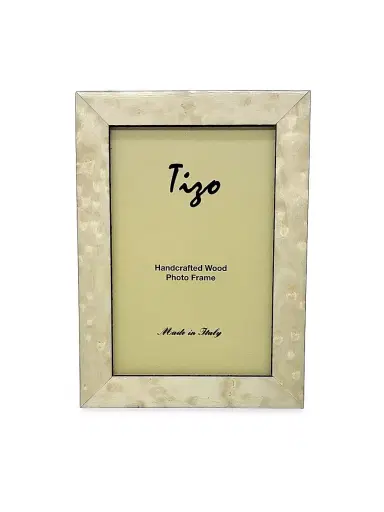 Tizo Burlwood Frame - White 5 x 7 | Thumbnail 1 Tizo Burlwood Frame - White 5 x 7 | Thumbnail 1