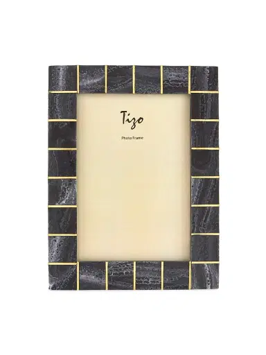 Tizo Resin Bone Frame - Black 5'' x 7'' | Thumbnail 1 Tizo Resin Bone Frame - Black 5'' x 7'' | Thumbnail 1