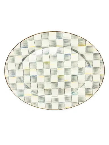 MacKenzie-Childs Checked Oval Platter | Thumbnail 3 MacKenzie-Childs Checked Oval Platter | Thumbnail 3