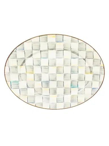 MacKenzie-Childs Checked Oval Platter | Thumbnail 1 MacKenzie-Childs Checked Oval Platter | Thumbnail 1