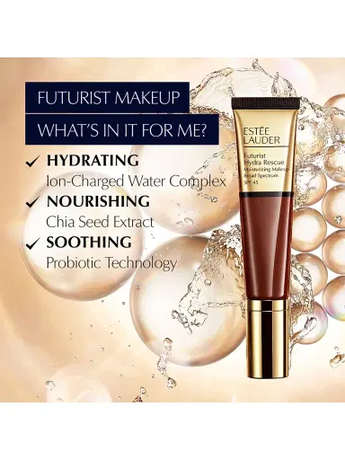 Estée Lauder Futurist Hydra Rescue Moisturizing Foundation Broad Spectrum SPF 45 | Thumbnail 2 Estée Lauder Futurist Hydra Rescue Moisturizing Foundation Broad Spectrum SPF 45 | Thumbnail 2