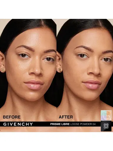 Givenchy Women's Prisme Libre Ultra Blurring & Color-Correcting Loose Setting Powder - 04 Mousseline Acidulee | Thumbnail 2 Givenchy Women's Prisme Libre Ultra Blurring & Color-Correcting Loose Setting Powder - 04 Mousseline Acidulee | Thumbnail 2
