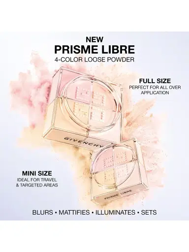 Givenchy Women's Mini Prisme Libre Ultra Blurring & Color-Correcting Loose Setting Powder - 05 Popeline Mimosa | Thumbnail 2 Givenchy Women's Mini Prisme Libre Ultra Blurring & Color-Correcting Loose Setting Powder - 05 Popeline Mimosa | Thumbnail 2