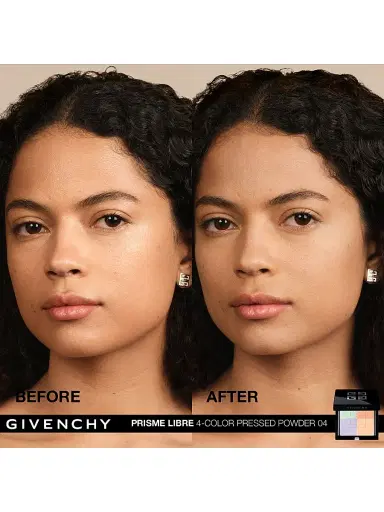 Givenchy Women's Prisme Libre 4-Color Pressed Powder - 04 Mousseline Acidulee | Thumbnail 3 Givenchy Women's Prisme Libre 4-Color Pressed Powder - 04 Mousseline Acidulee | Thumbnail 3