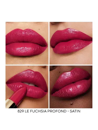 GUERLAIN Women's Rouge G Customizable Lipstick Refill - 829 Le Fuchsia Profond Satin | Thumbnail 4 GUERLAIN Women's Rouge G Customizable Lipstick Refill - 829 Le Fuchsia Profond Satin | Thumbnail 4