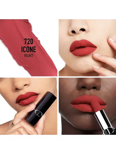 Dior Women's Rouge Lipstick - 720 Icone Velvet | Thumbnail 3 Dior Women's Rouge Lipstick - 720 Icone Velvet | Thumbnail 3