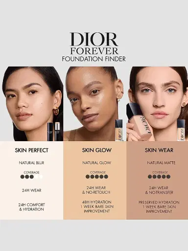 Dior Forever Skin Wear Foundation | Thumbnail 9 Dior Forever Skin Wear Foundation | Thumbnail 9