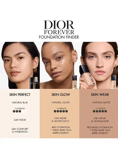Dior Forever Skin Wear Foundation | Thumbnail 9 Dior Forever Skin Wear Foundation | Thumbnail 9