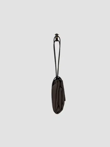 Saint Laurent Men's Foulard Folding Pouch in Silk, Satin and Leather | Thumbnail 4 Saint Laurent Men's Foulard Folding Pouch in Silk, Satin and Leather | Thumbnail 4