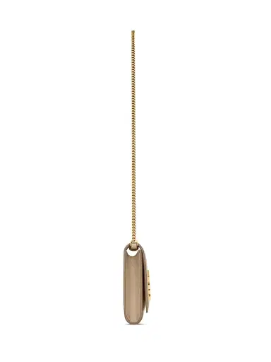 Saint Laurent Women's Kate Clutch in Grain De Poudre Leather - Dark Beige | Thumbnail 4 Saint Laurent Women's Kate Clutch in Grain De Poudre Leather - Dark Beige | Thumbnail 4