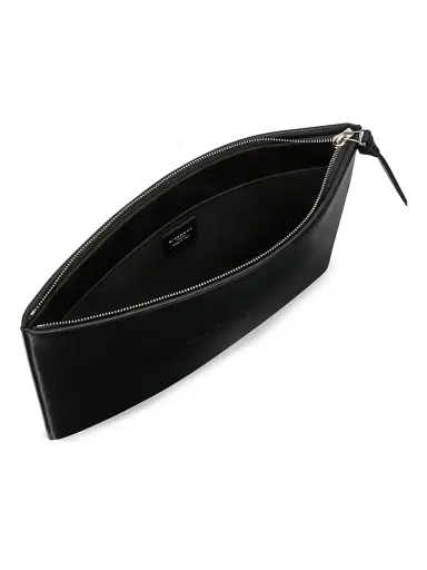 Givenchy Men's Antigona Stamped Pouch in Leather - Black | Thumbnail 3 Givenchy Men's Antigona Stamped Pouch in Leather - Black | Thumbnail 3