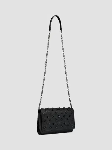 Christian Louboutin Women's Paloma Leather Clutch - Black | Thumbnail 3 Christian Louboutin Women's Paloma Leather Clutch - Black | Thumbnail 3