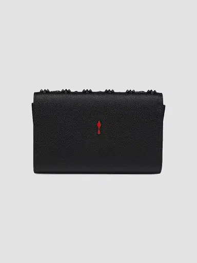 Christian Louboutin Women's Paloma Leather Clutch - Black | Thumbnail 4 Christian Louboutin Women's Paloma Leather Clutch - Black | Thumbnail 4