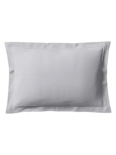 Anne de Solène Vexin Iris Pillow Sham - Tourterelle King | Thumbnail 1 Anne de Solène Vexin Iris Pillow Sham - Tourterelle King | Thumbnail 1