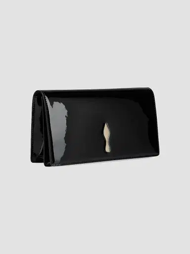 Christian Louboutin Women's Bettina Patent Leather Clutch - Black | Thumbnail 2 Christian Louboutin Women's Bettina Patent Leather Clutch - Black | Thumbnail 2