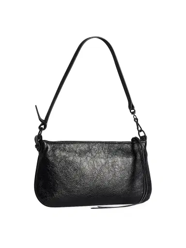 Balenciaga Women's Le City Pouch on Strap - Black | Thumbnail 4 Balenciaga Women's Le City Pouch on Strap - Black | Thumbnail 4