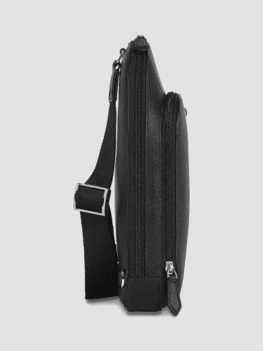 Montblanc Men's Extreme 3.0 Leather Sling Shoulder Bag - Black | Thumbnail 2 Montblanc Men's Extreme 3.0 Leather Sling Shoulder Bag - Black | Thumbnail 2