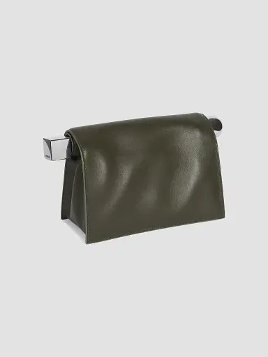 Jacquemus Women's La Pochette Rond Carré Leather Clutch | Thumbnail 5 Jacquemus Women's La Pochette Rond Carré Leather Clutch | Thumbnail 5