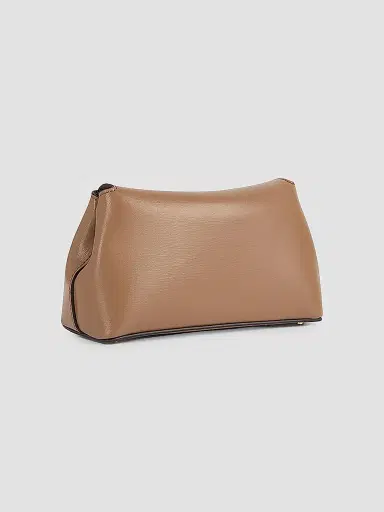 TOTEME Women's Mini T-Lock Leather Clutch | Thumbnail 2 TOTEME Women's Mini T-Lock Leather Clutch | Thumbnail 2