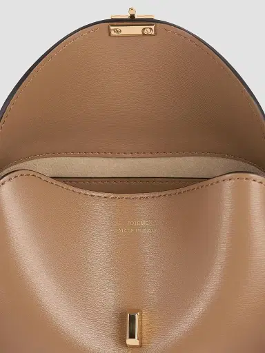 TOTEME Women's Mini T-Lock Leather Clutch | Thumbnail 4 TOTEME Women's Mini T-Lock Leather Clutch | Thumbnail 4