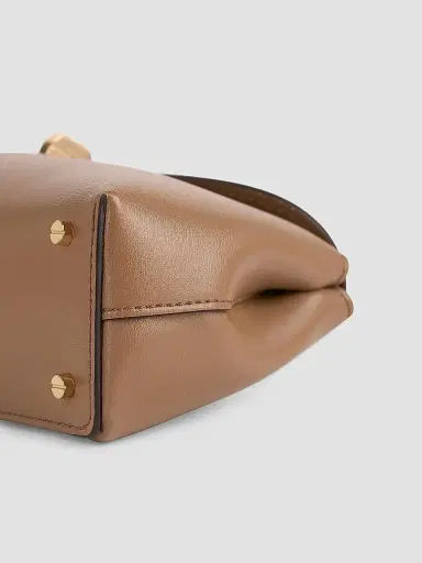 TOTEME Women's Mini T-Lock Leather Clutch | Thumbnail 5 TOTEME Women's Mini T-Lock Leather Clutch | Thumbnail 5