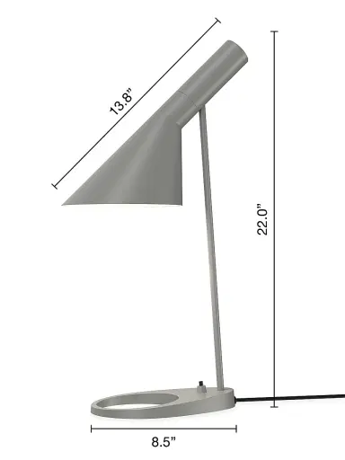 Louis Poulsen AJ Table Lamp - Warm Grey Medium | Thumbnail 2 Louis Poulsen AJ Table Lamp - Warm Grey Medium | Thumbnail 2
