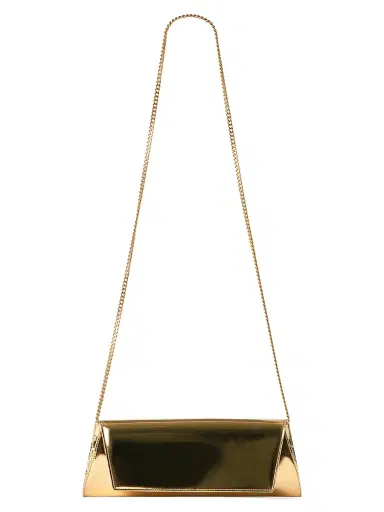 Akris Women's Small Anouk Metallic Leather Clutch | Thumbnail 3 Akris Women's Small Anouk Metallic Leather Clutch | Thumbnail 3