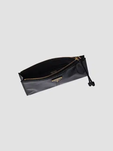 Prada Women's Leather Pouch - Black | Thumbnail 3 Prada Women's Leather Pouch - Black | Thumbnail 3