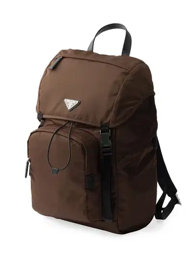 Prada Men's Re-Nylon and Saffiano Leather Backpack | Thumbnail 2 Prada Men's Re-Nylon and Saffiano Leather Backpack | Thumbnail 2
