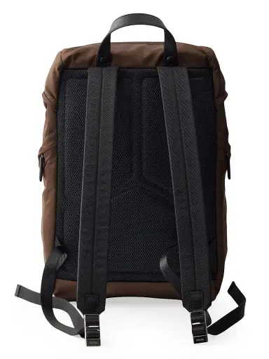Prada Men's Re-Nylon and Saffiano Leather Backpack | Thumbnail 3 Prada Men's Re-Nylon and Saffiano Leather Backpack | Thumbnail 3