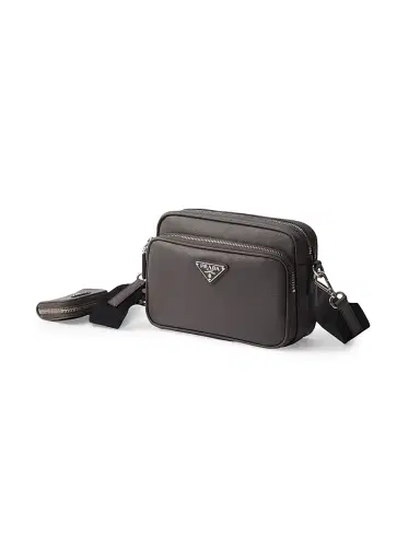 Prada Men's Saffiano Leather Shoulder Bag | Thumbnail 2 Prada Men's Saffiano Leather Shoulder Bag | Thumbnail 2