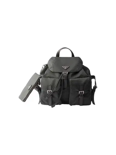 Prada Women's Medium Re-Nylon Backpack | Thumbnail 1 Prada Women's Medium Re-Nylon Backpack | Thumbnail 1