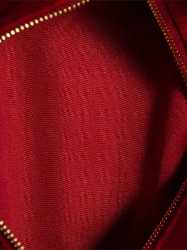 Miu Miu Women's Velvet Pouch - Red | Thumbnail 5 Miu Miu Women's Velvet Pouch - Red | Thumbnail 5