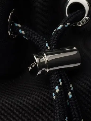 Prada Men's Speedrock Re-Nylon and Leather Pouch | Thumbnail 6 Prada Men's Speedrock Re-Nylon and Leather Pouch | Thumbnail 6