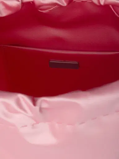 Prada Women's Wish Silk Duchesse Pouch - Pink | Thumbnail 5 Prada Women's Wish Silk Duchesse Pouch - Pink | Thumbnail 5