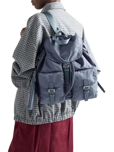Prada Women's Medium Re-Nylon Backpack | Thumbnail 2 Prada Women's Medium Re-Nylon Backpack | Thumbnail 2