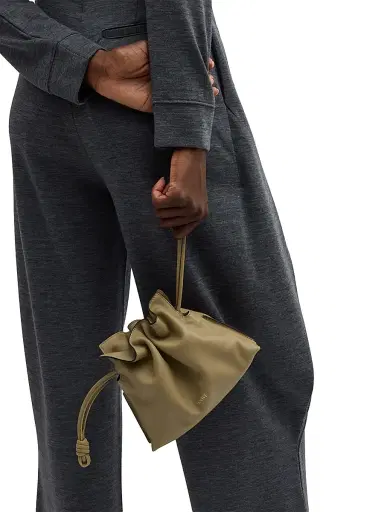 Loewe Women's Flamenco Mini Leather Clutch | Thumbnail 2 Loewe Women's Flamenco Mini Leather Clutch | Thumbnail 2